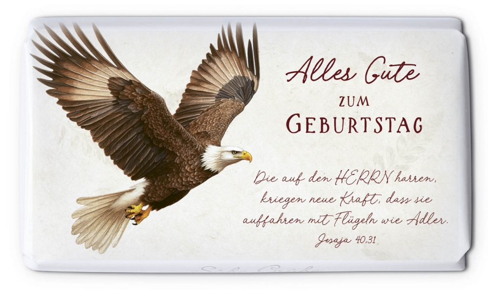 Schokoladengrüsse "Alles Gute zum Geburtstag" (40g)