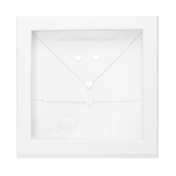 Schmuck-Geschenkeset "Herz" 3-tlg.