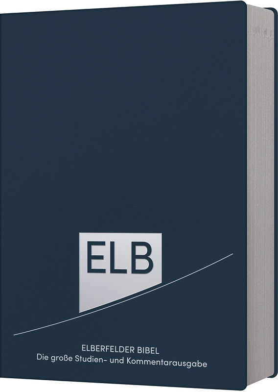 Elberfelder Bibel. Die große Studien- und Kommentarausgabe Leder, Platinschnitt