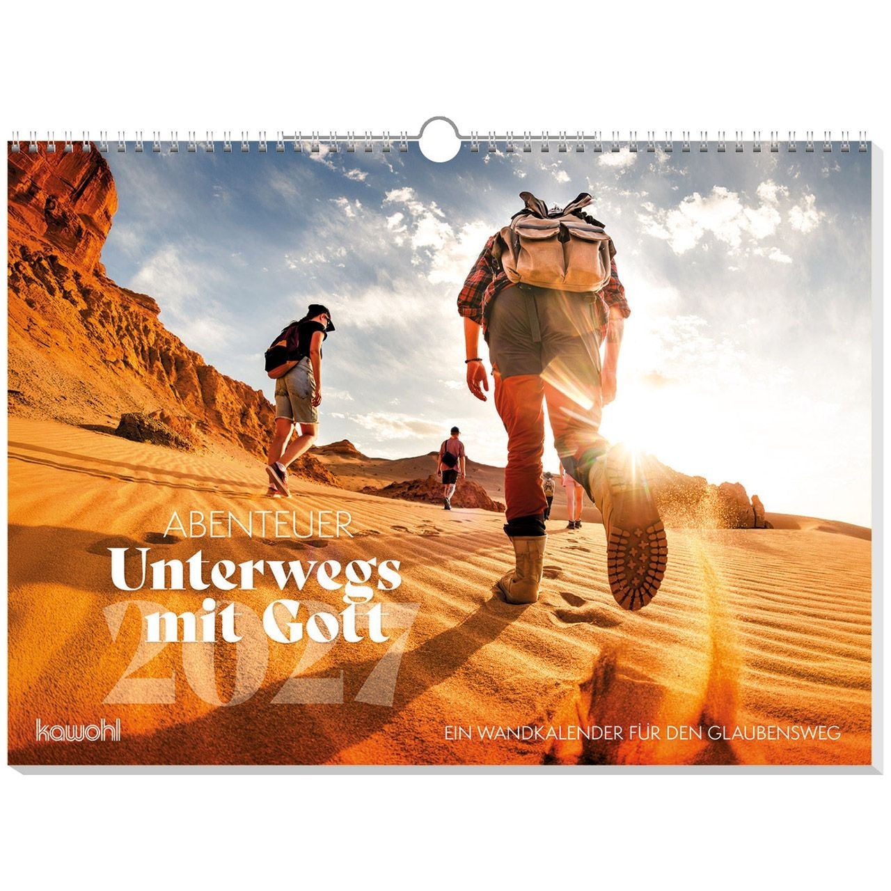 Abenteuer - Unterwegs mit Gott 2027 - Wandkalender