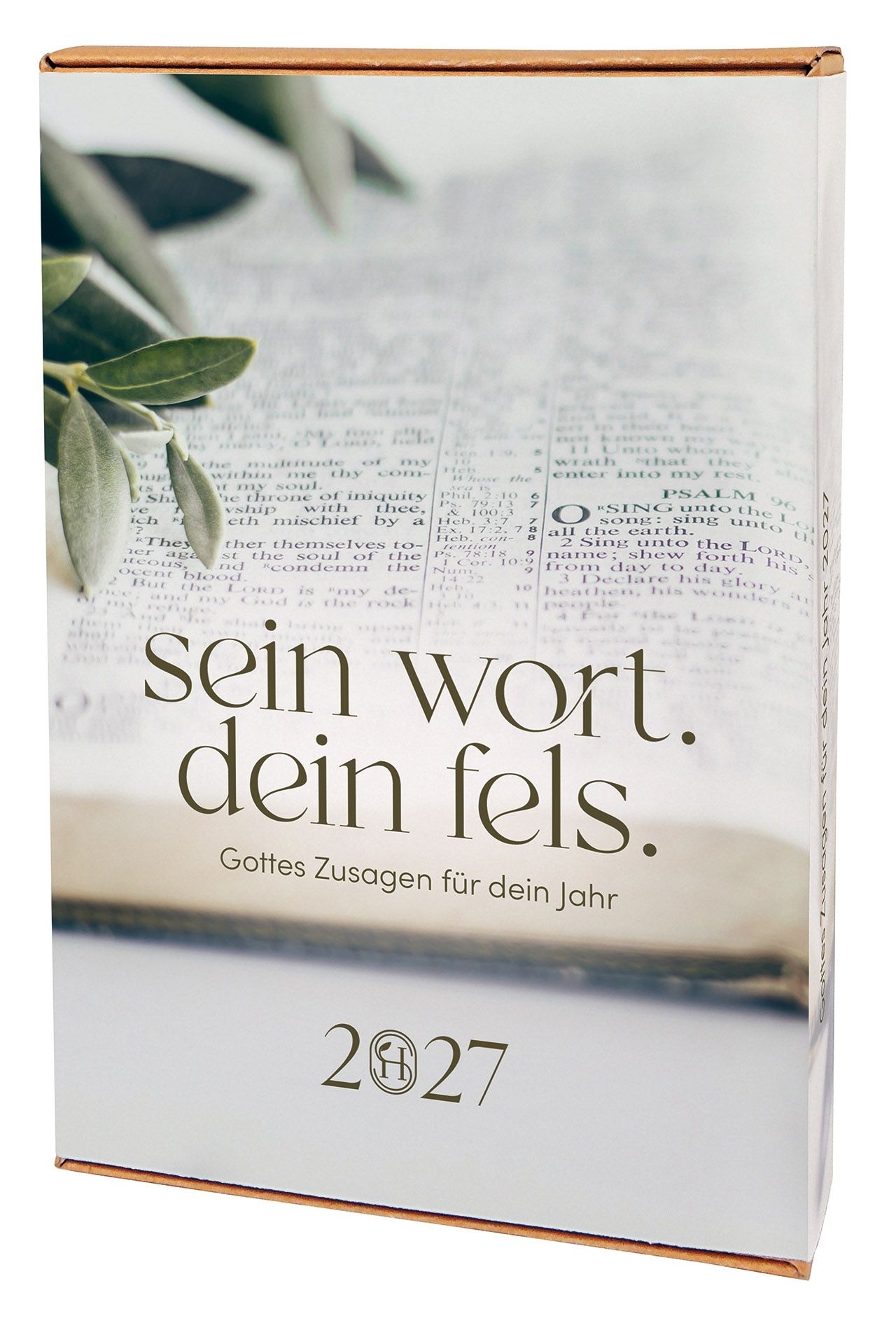 Sein Wort. Dein Fels. 2027 - Postkartenkalender