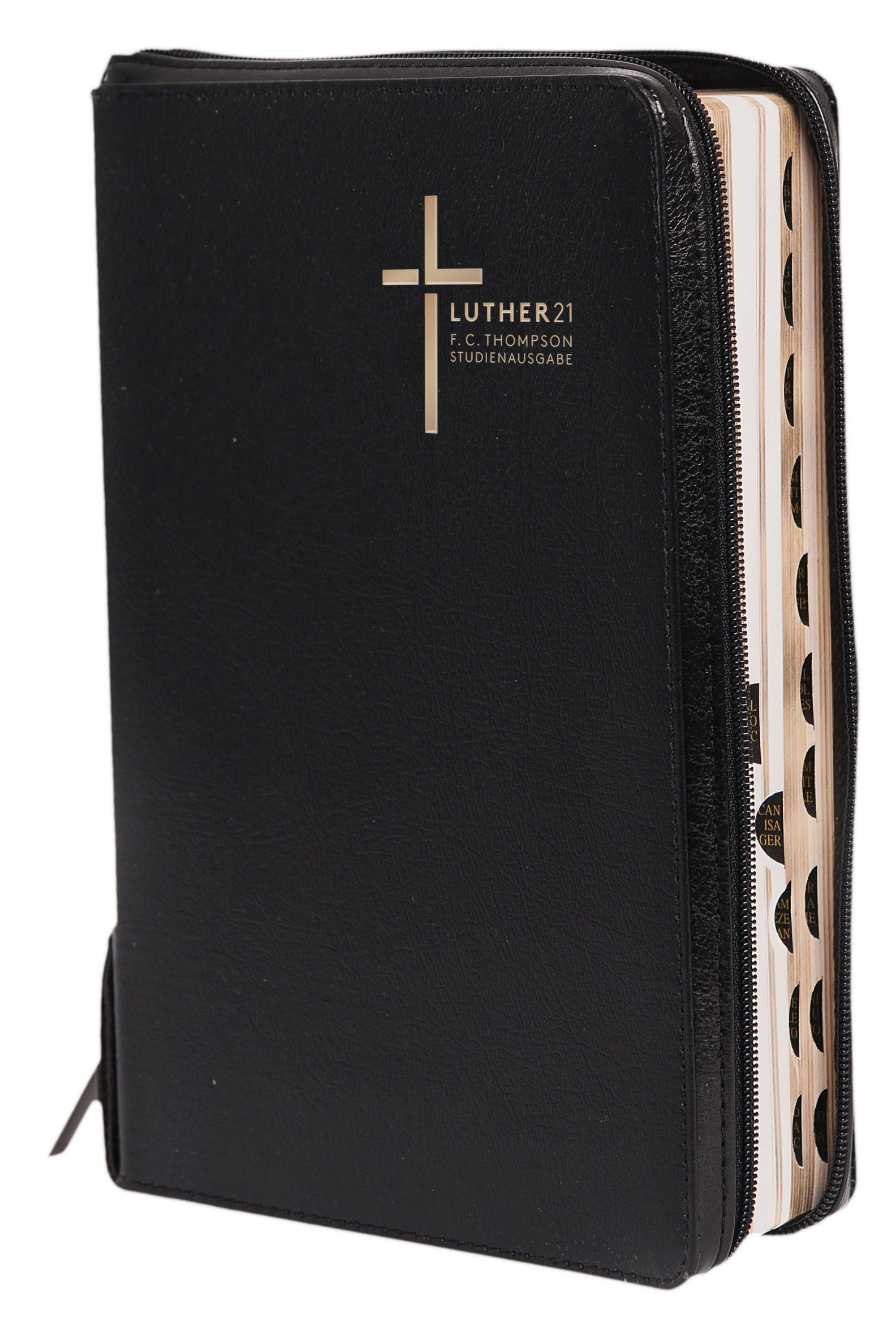 Luther21 - F.C.Thompson - Großausgabe Cromwell Leder schwarz