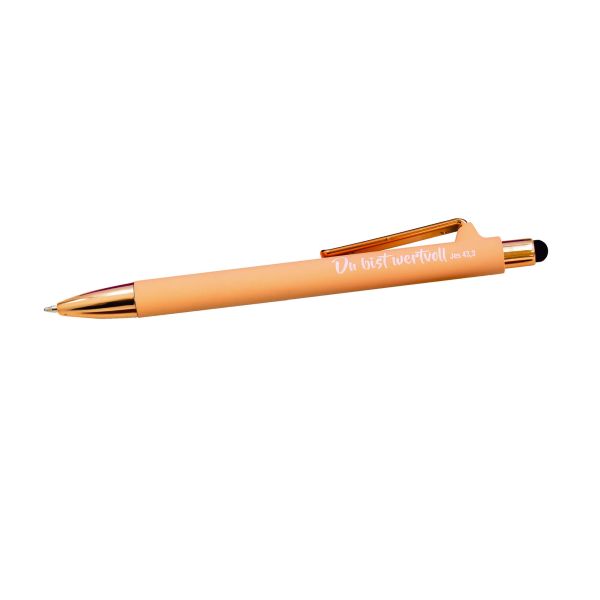 Kugelschreiber Soft mit Touch-Pen - rosa