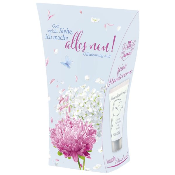 Handcreme "Siehe, ich mache alles neu!" Grafik