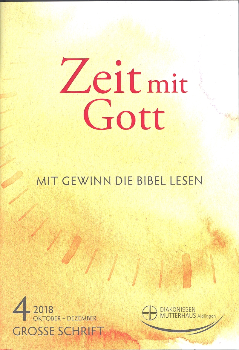 Zeit mit Gott 4. Quartal 2025 - Großdruck