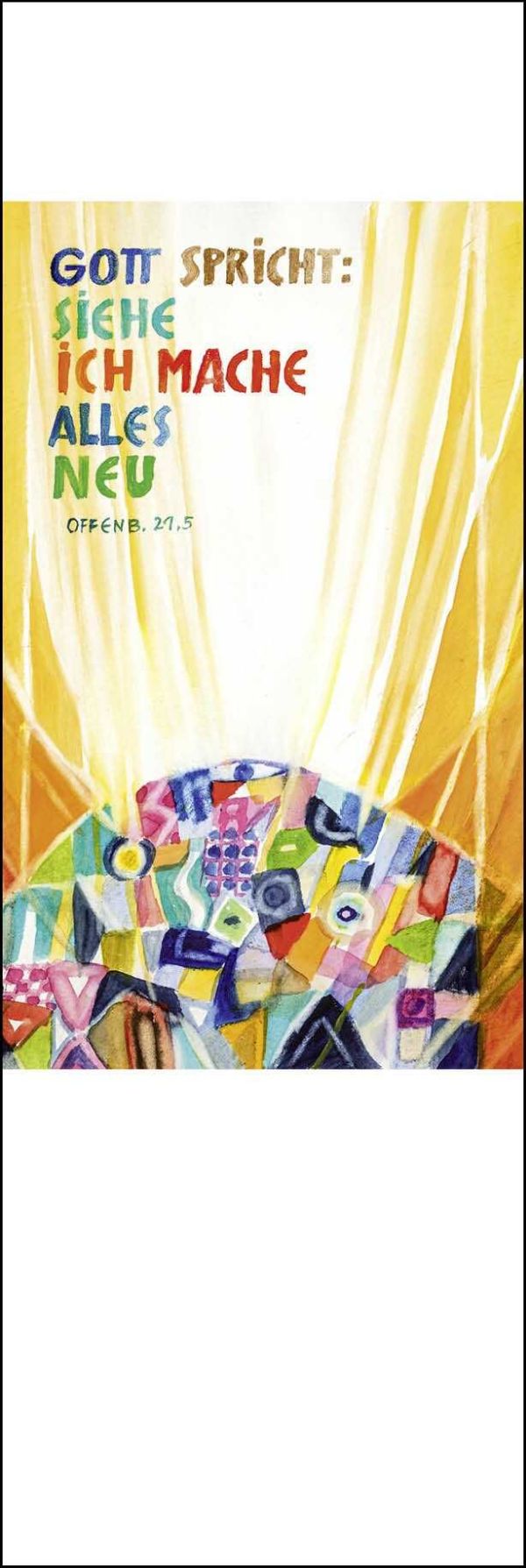 Jahreslosung 2026 - Lesezeichen 10er Set