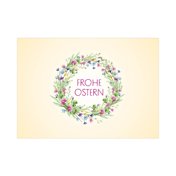Postkarte "Frohe Ostern"