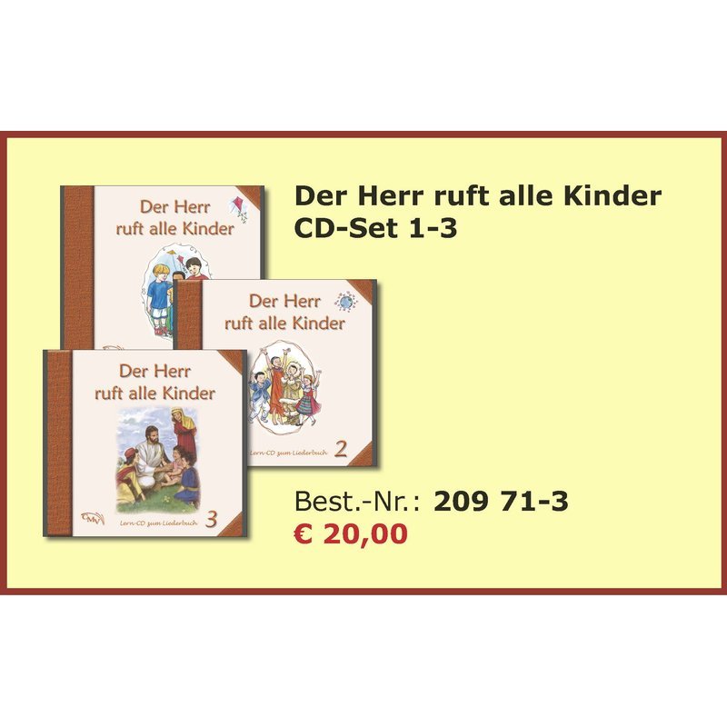 Der Herr ruft alle Kinder 1-3 - Paket