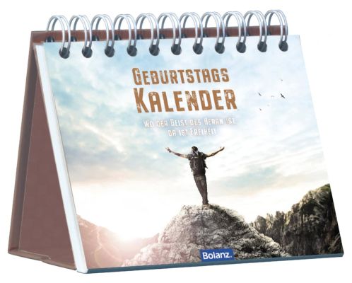 Wo der Geist des Herrn ist - Geburtstagskalender