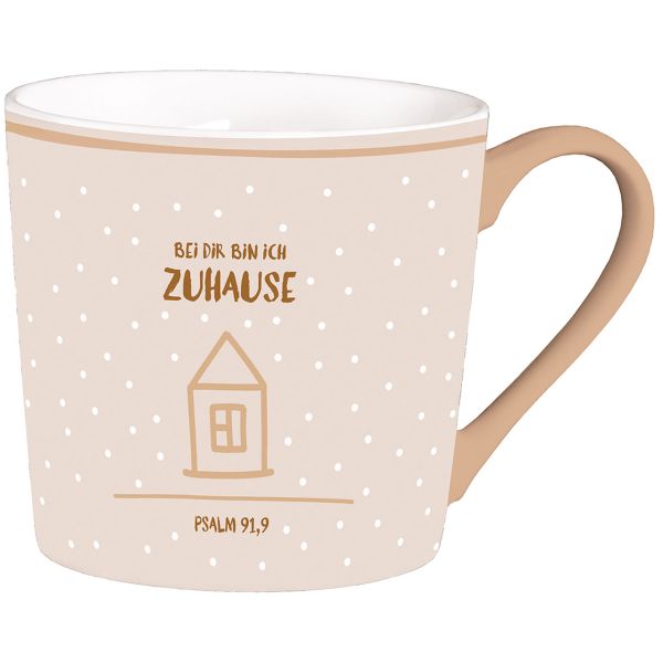 Tasse "Bei dir bin ich Zuhause"