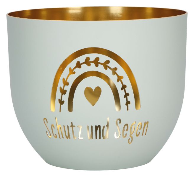 Windlicht LichterZeit "Schutz und Segen"