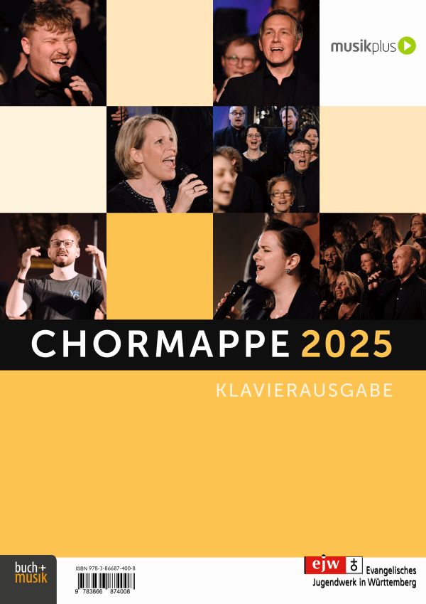 Chormappe 2025 - Klavierausgabe