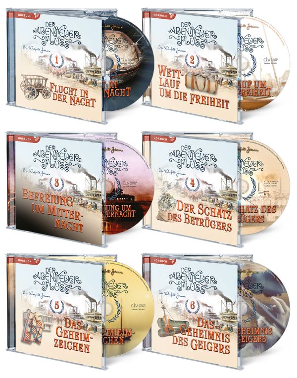 Paket "Abenteuerfluss" - 6 CDs