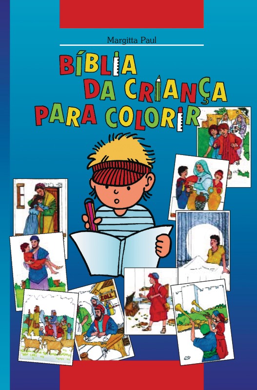 Kinder-Mal-Bibel - portugiesisch