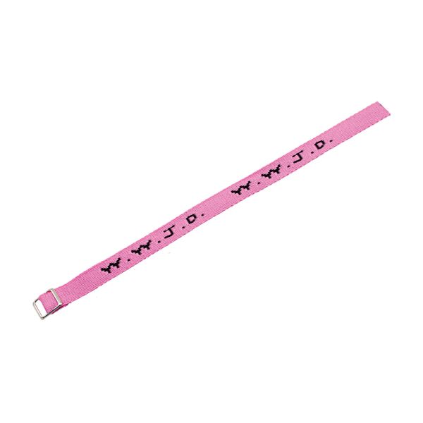 Armband WWJD rosa