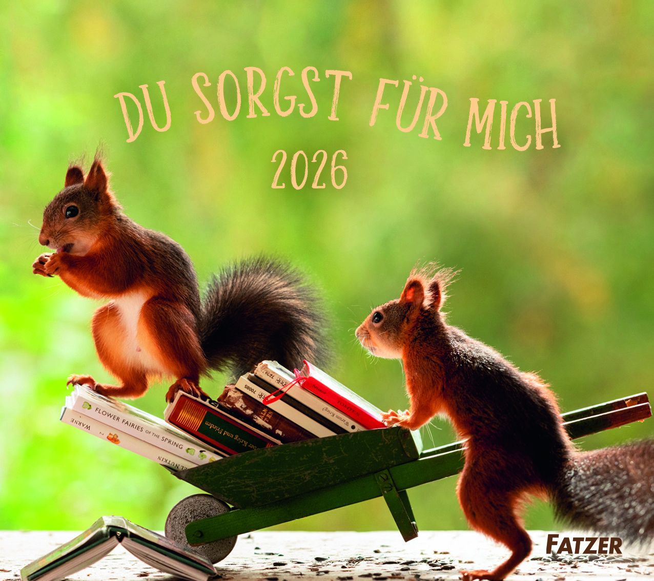 Du sorgst für mich 2026 - Postkartenkalender