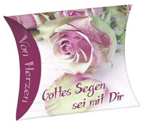 Schafmilchseife Herz "Gottes Segen sei mit Dir "