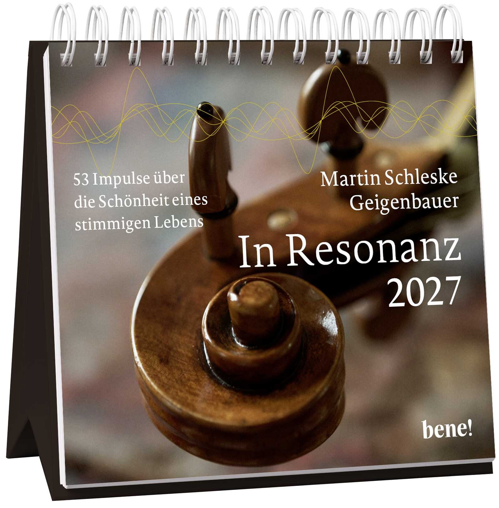 In Resonanz 2027 - Aufstellkalender