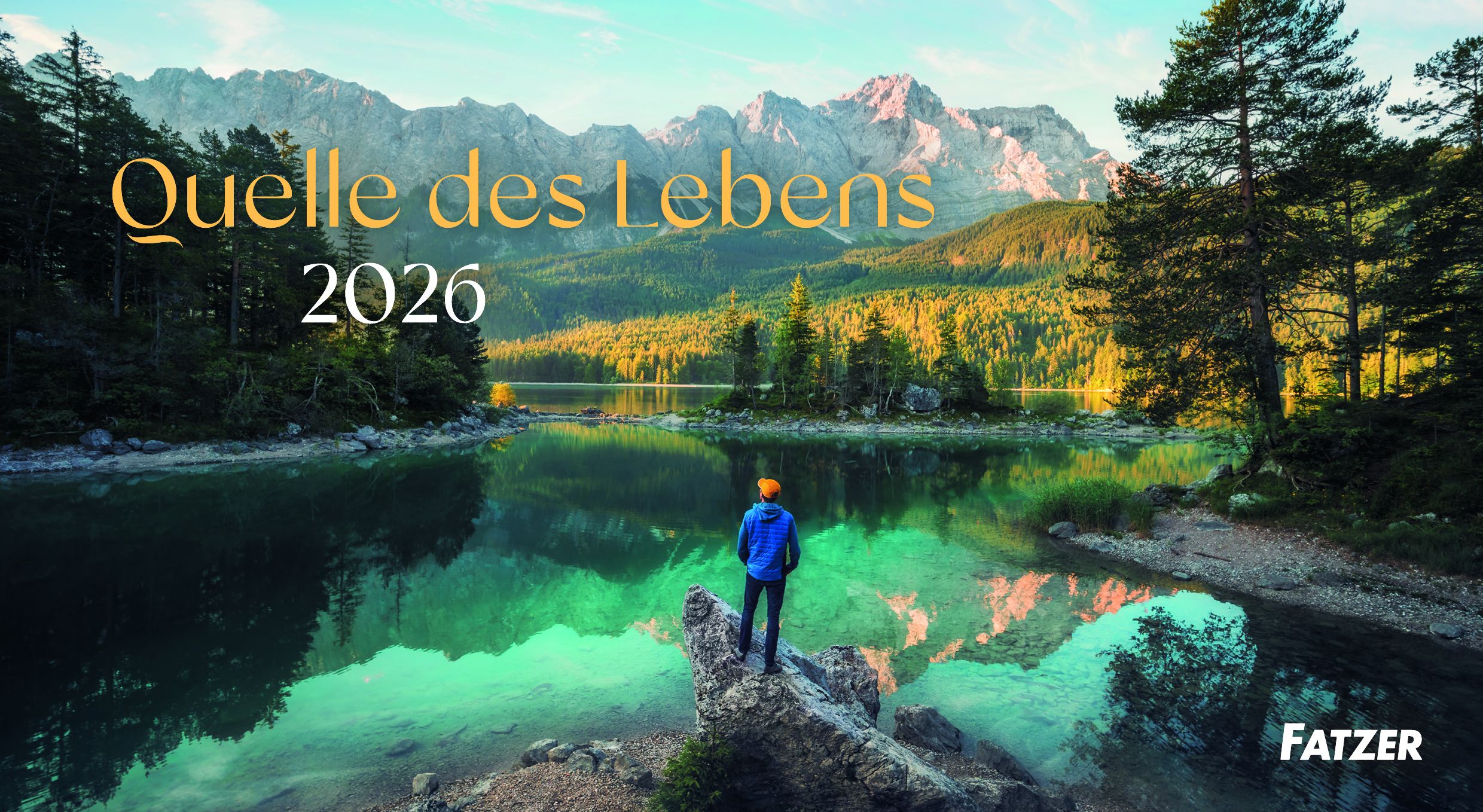 Quelle des Lebens 2026 - Postkartenkalender
