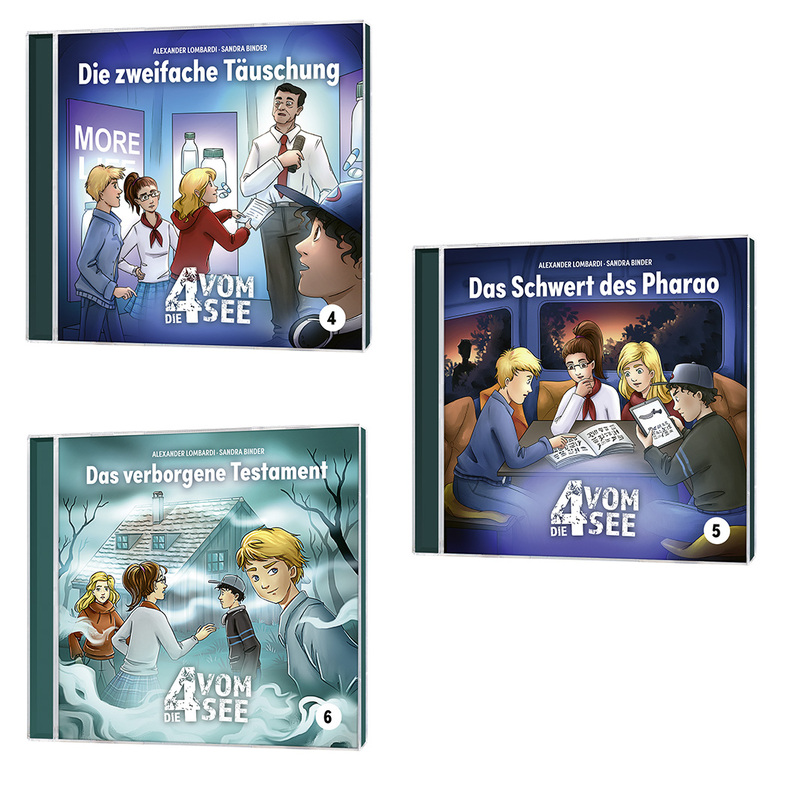 Die 4 vom See - CD-Set 2
