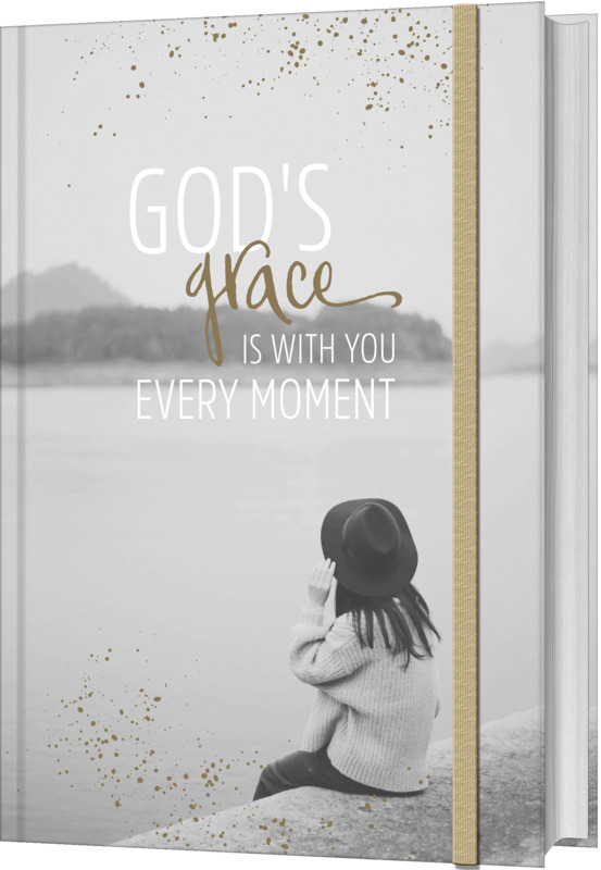 Notizbuch "God’s grace is with you every moment"