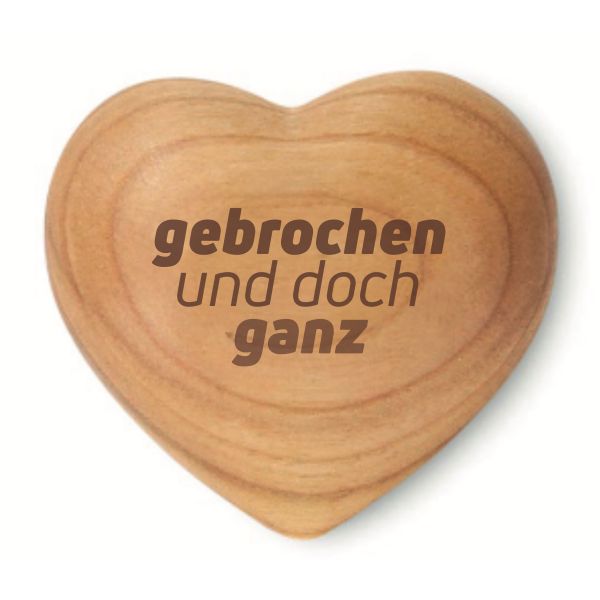 Handschmeichler "gebrochen und doch ganz"