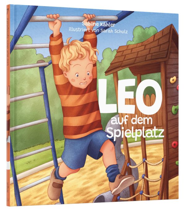 Leo auf dem Spielplatz