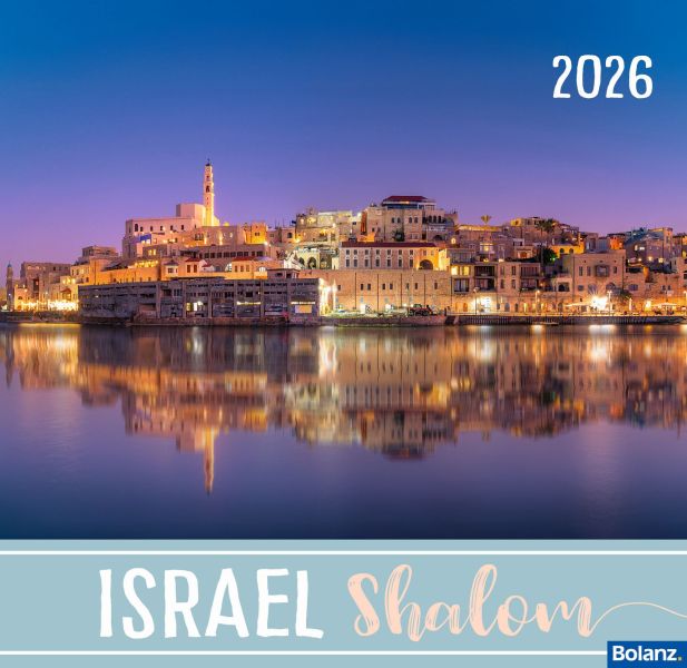 Israel Shalom 2026 - Tischkalender
