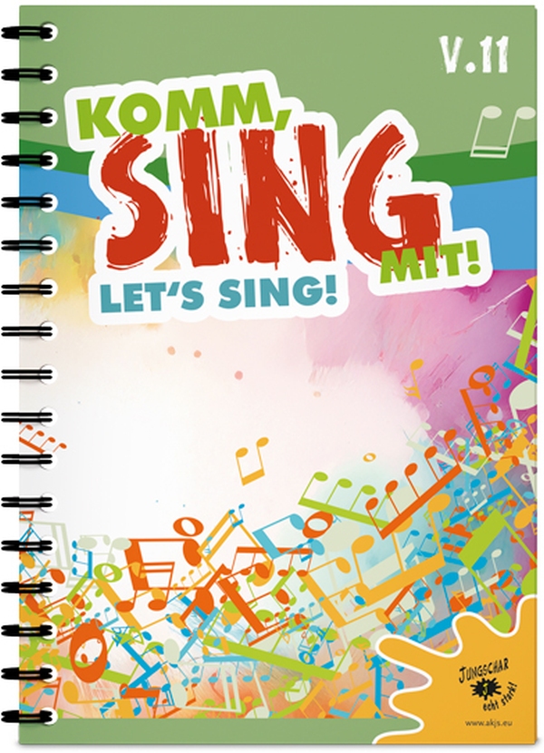 Komm, sing mit! Let's sing! - Notenausgabe