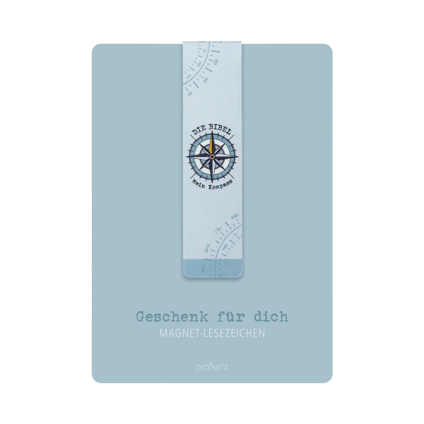 Magnet-Lesezeichen „Kompass“