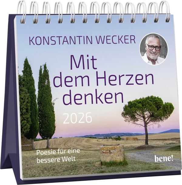 Mit dem Herzen denken 2026 - Aufstellkalender