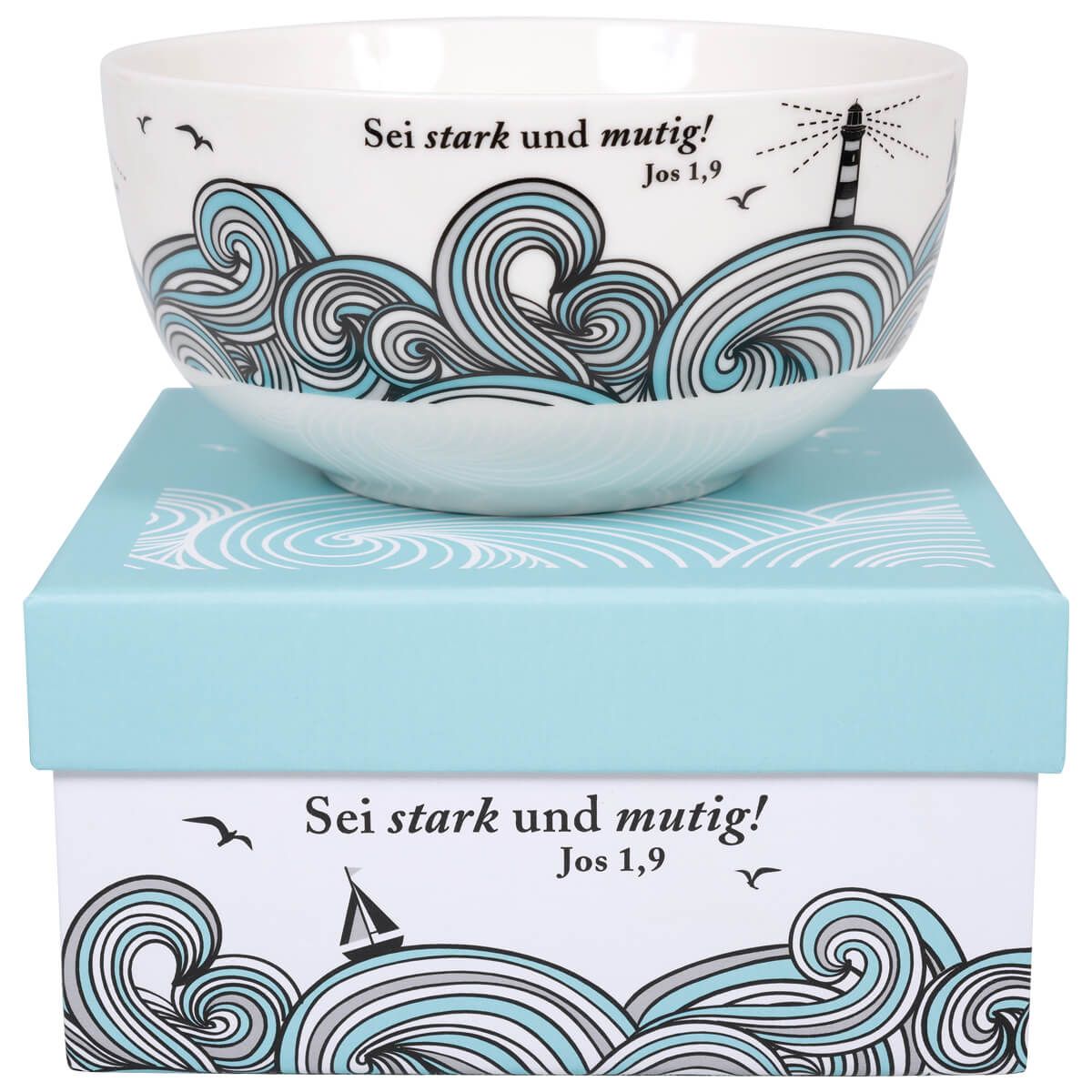 Müslischale "Sei stark"