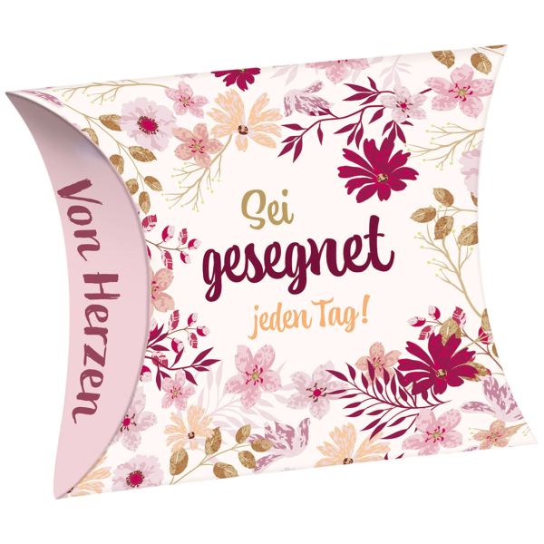 Schafmilchseife Herz "Sei gesegnet jeden Tag!"