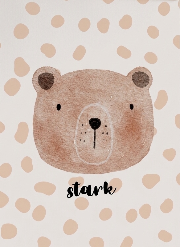 Poster A3 "stark"