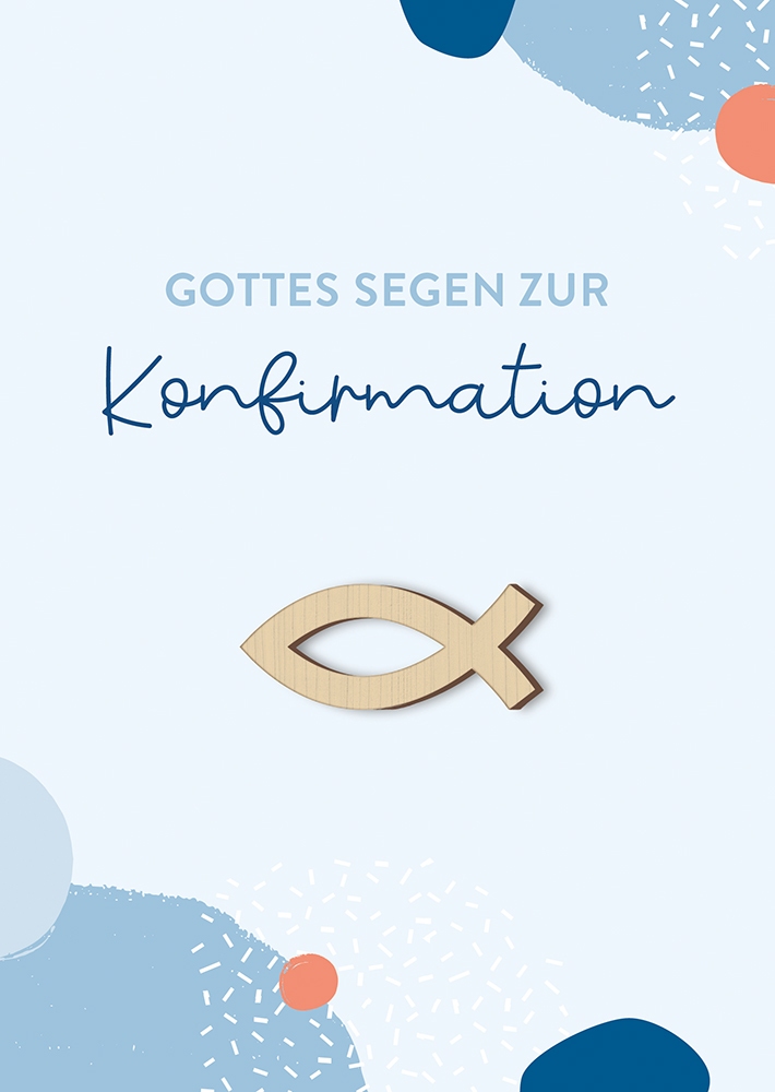 Faltkarte - Gottes Segen zur Konfirmation