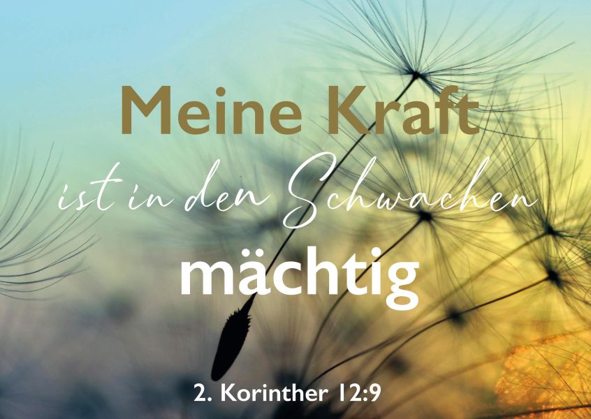 Postkarte "Meine Kraft"
