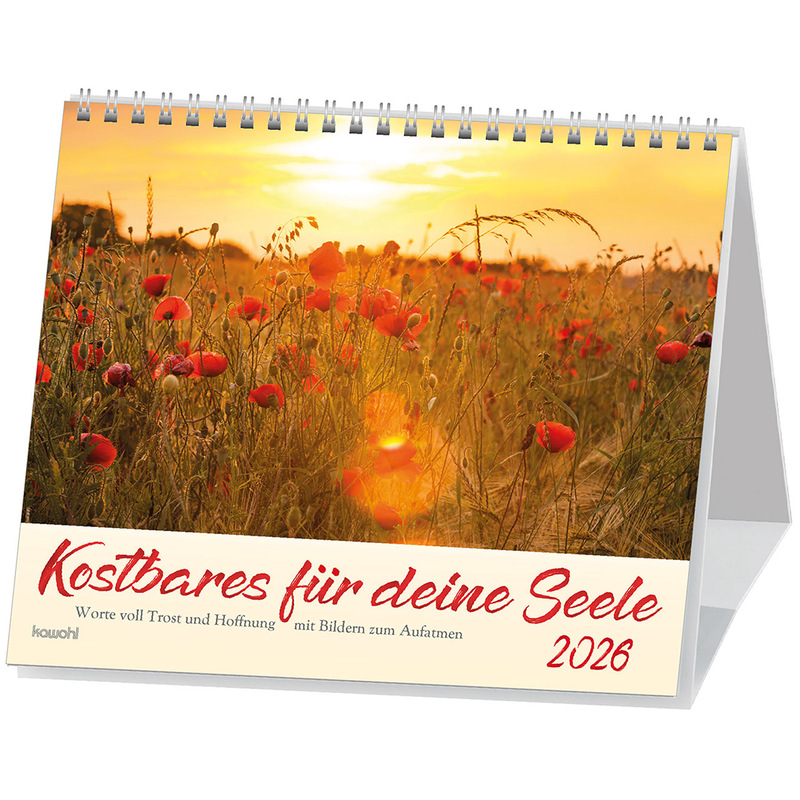 Kostbares für deine Seele 2026 - Postkartenkalender
