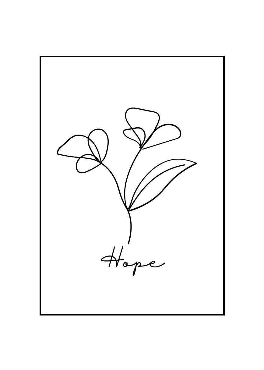Poster A4 "Hope"