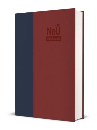 NeÜ Bibel.heute - Standard - zweifarbig Blau/Rot