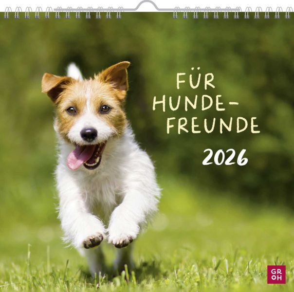 Für Hundefreunde 2026 - Wandkalender