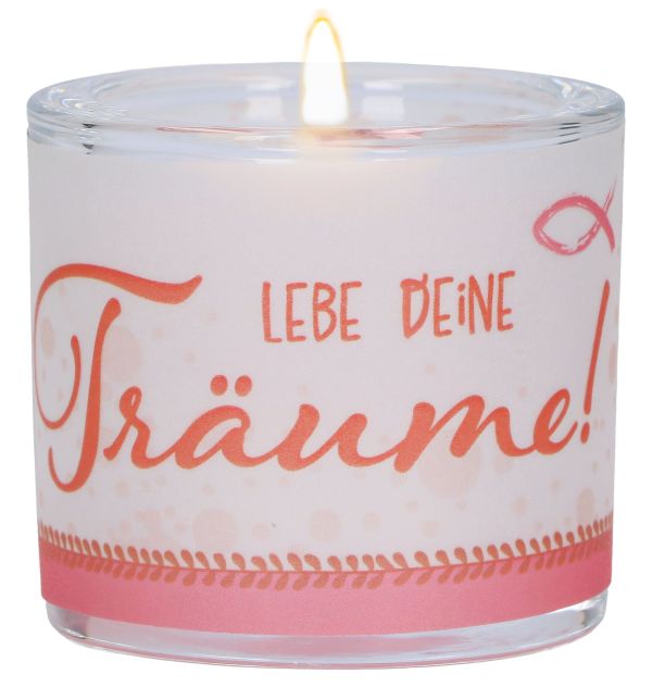 Windlicht LichtMomente "Lebe deine Träume"
