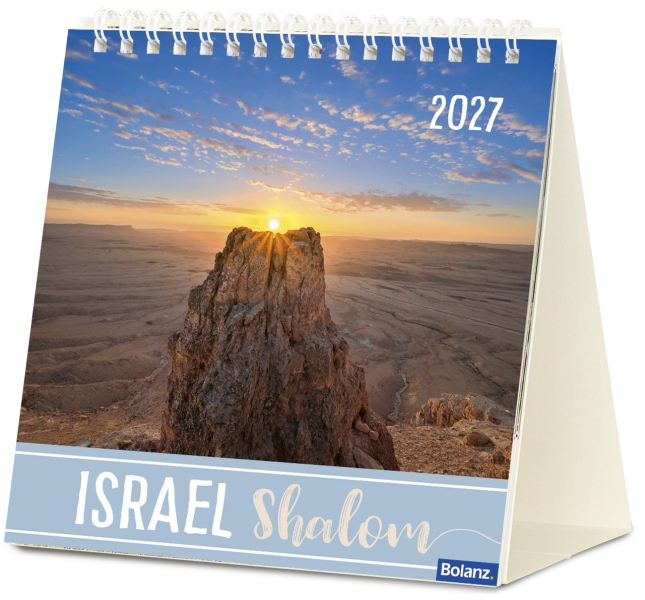 Israel Shalom 2027 - Tischkalender