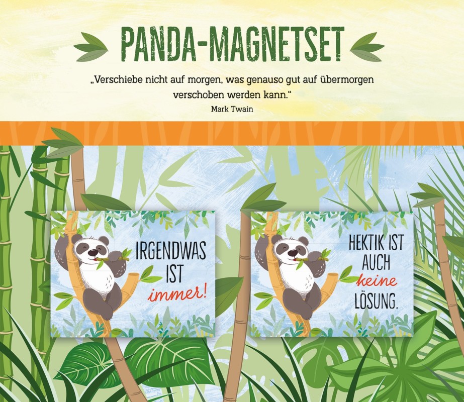 Magnet Set Panda