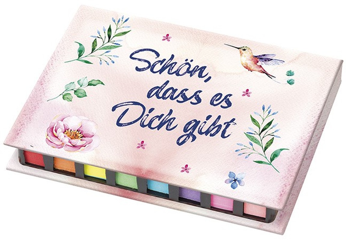 Haftnotiz-Set "Schön, dass es dich gibt"