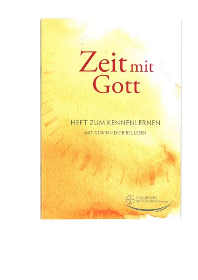 Zeit mit Gott - Heft zum Kennenlernen