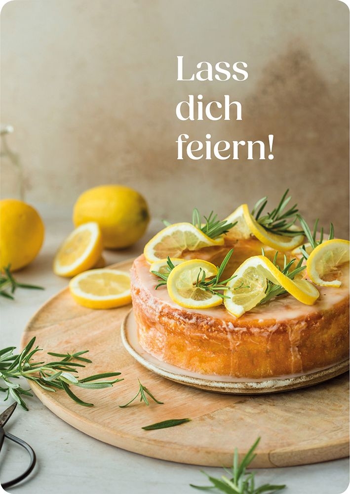 Postkarte - Lass dich feiern!