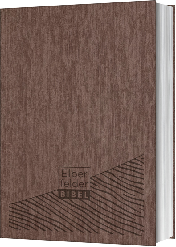 Elberfelder Bibel - Standardausgabe, Kunstleder braun