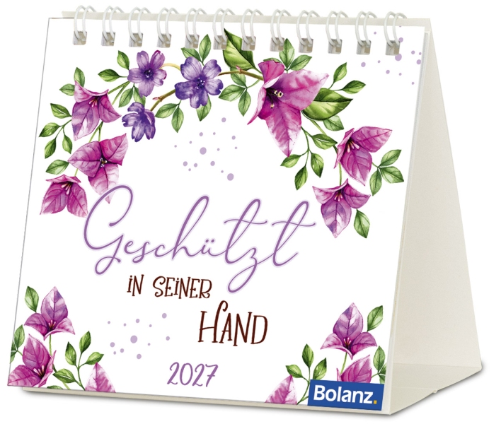 Geschützt in seiner Hand 2027 - Minikalender