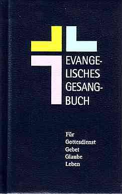 Evangelisches Gesangbuch Lederfaser klein (mit Rechtschreibereform)