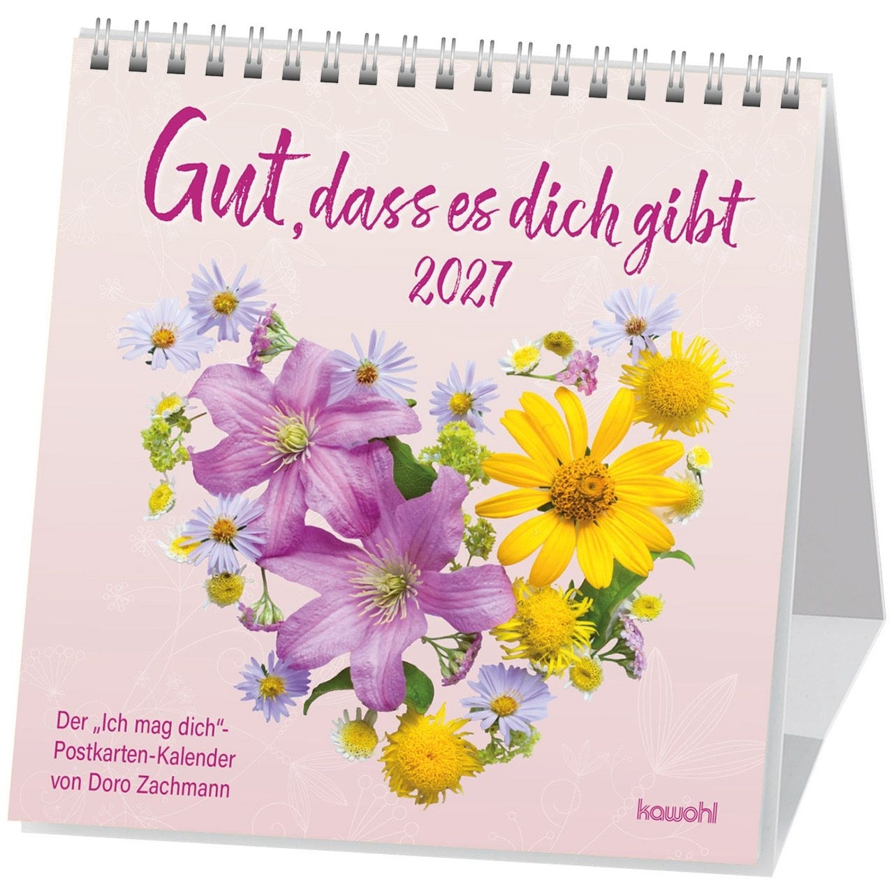 Gut, dass es dich gibt 2027 - Postkartenkalender